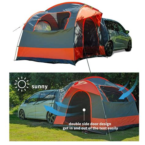 BAPAMA SUV Tent, SUV Tailgate Tent, 4-6-Person, Waterproof SUV Tents for Camping for Outdoor ...