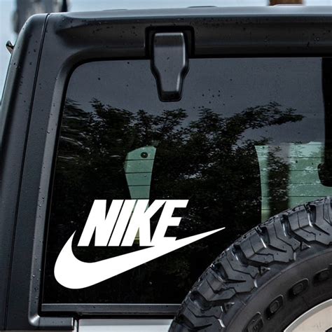 Nike Logo Car Decal Sticker – Decalfly