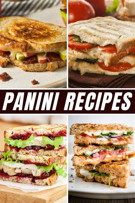 20 Best Panini Recipes - Insanely Good