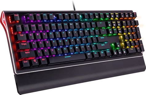 Amazon.com: Rosewill Mechanical Gaming Keyboard, RGB Backlit Clicky Computer Mechanical Keyboard ...