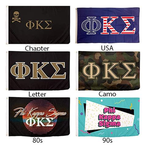 Phi Kappa Sigma Flag 3 X 5 Ft. - Etsy