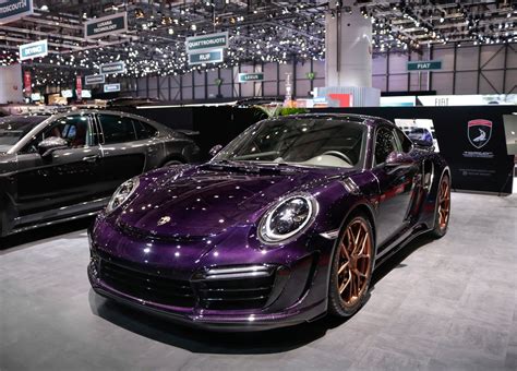 Porsche 911 Stinger GTR - Purple Carbon Edition / TopCar