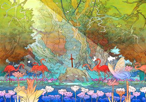 Check out HACCAN's stunning illustrations for Secret of Mana - Nova ...