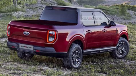 The 2022 Ford Maverick Compact Pickup Illustrated To Reality | Carscoops