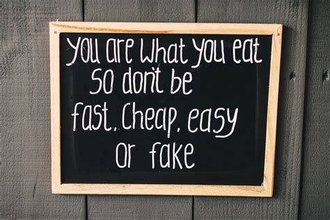 Motivational sign for healthy eating - Creative Commons Bilder