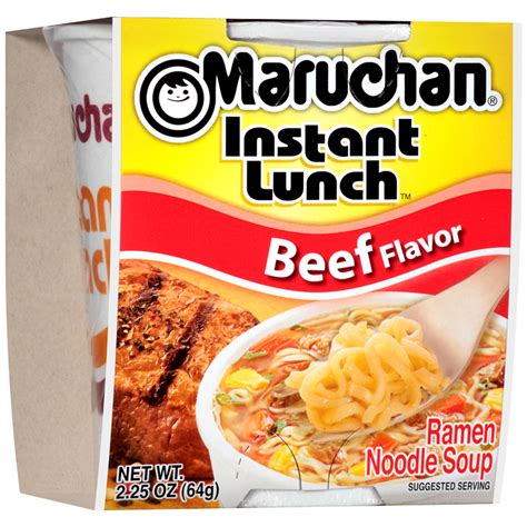 Maruchan, Instant Lunch, Beef, 2.25 oz. Cup (1 Count) - RocketDSD