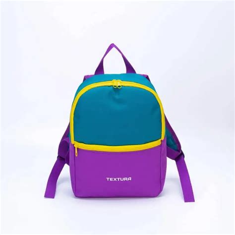 Children-s-backpack-zipper-section-purple-blue-backpack-children-s-children-s-backpack ...