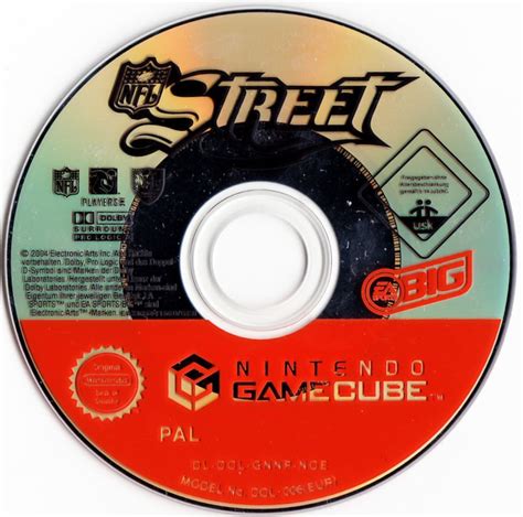 NFL Street (2004) GameCube box cover art - MobyGames