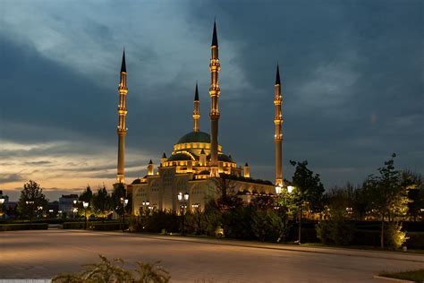 Mosque “Heart of Chechnya” in Grozny · Russia Travel Blog