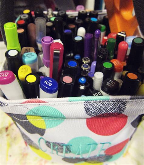 How I Organize Art Journal Supplies - Marcia Beckett