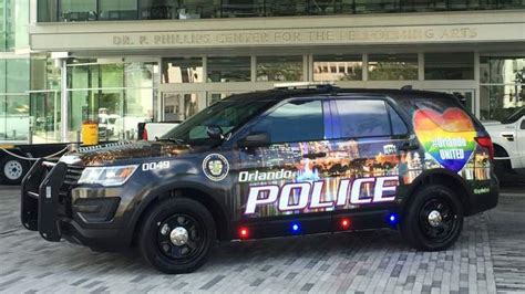 Orlando Police vehicle designed to honor Pulse victims