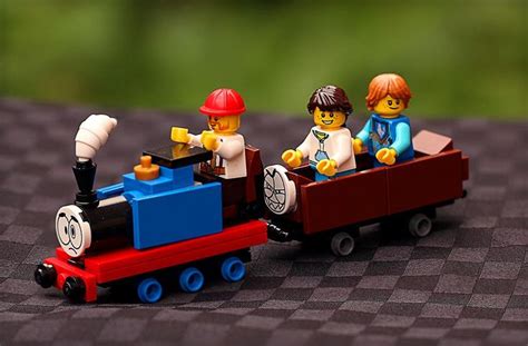 Mini trains | Cool lego, Lego figures, Lego