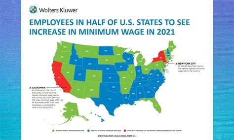 MAP MONDAY: States That Will See A Minimum Wage Increase in 2021 ...