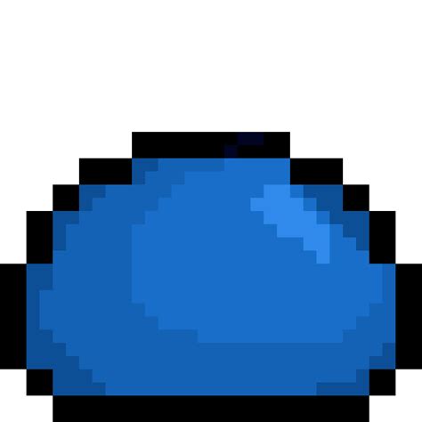 Pixilart - Improved Terraria Slime by BobTahan