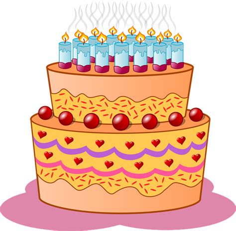 Birthday Cake Candles · Free vector graphic on Pixabay