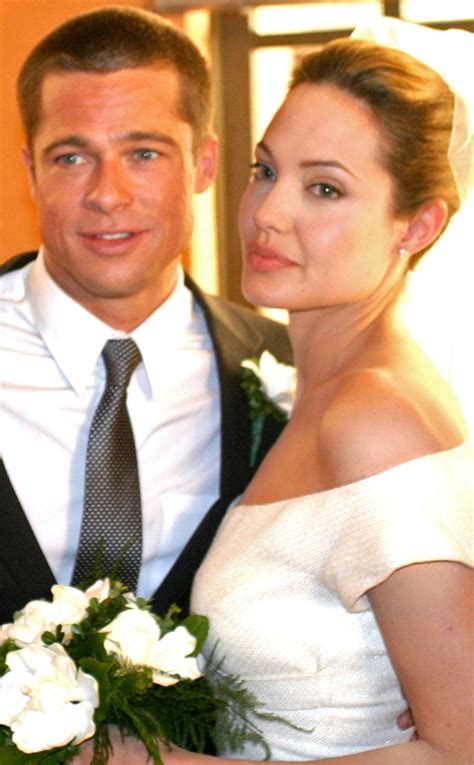 See Photos of Angelina Jolie and Brad Pitt on Their Wedding Day and ...