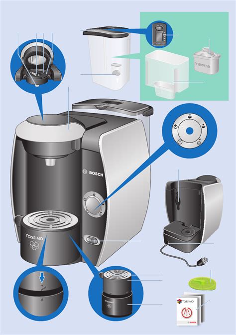 Bosch Tassimo Coffee Maker T45 User's Manual | Page 3 - Free PDF Download (62 Pages)