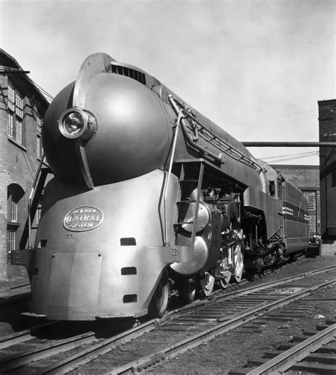 locomotive: Dreyfuss design | Steam train photo, Train, New york central railroad