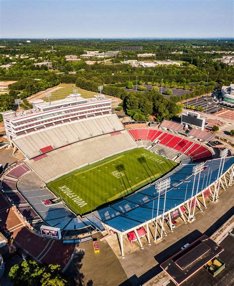 Carter Finley Stadium Parking Diagram