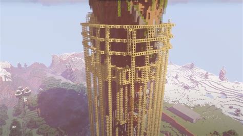 Watch 5K Bits Of Scaffold Collapse In Minecraft | rockpapershotgun