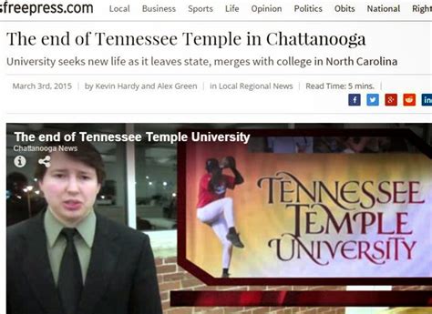 College History Garden: Tennessee Temple University...Closingin ...