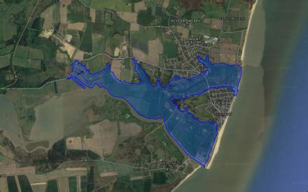 The Suffolk coast at Southwold :: Flood alerts and warnings :: the UK River Levels Website