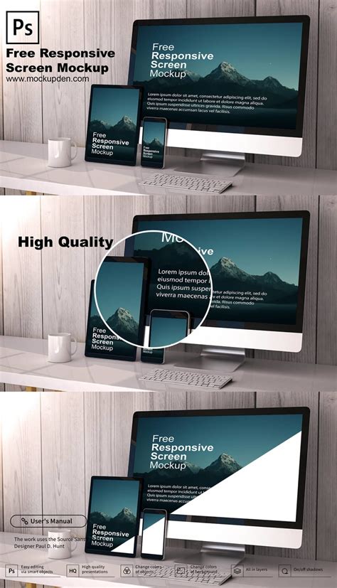 28+ Free Creative Computer Screen Mockup for Presentation