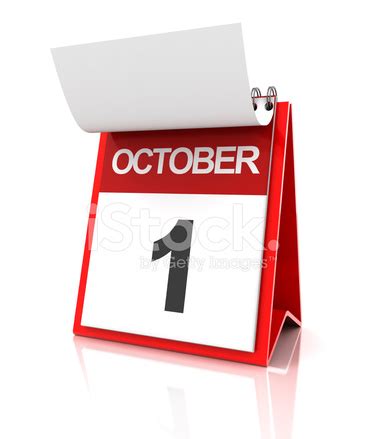 First Of October Calendar Stock Photo | Royalty-Free | FreeImages