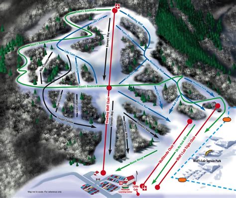 Utah Ski Maps | Nordic Valley Ski Resort Trail Map