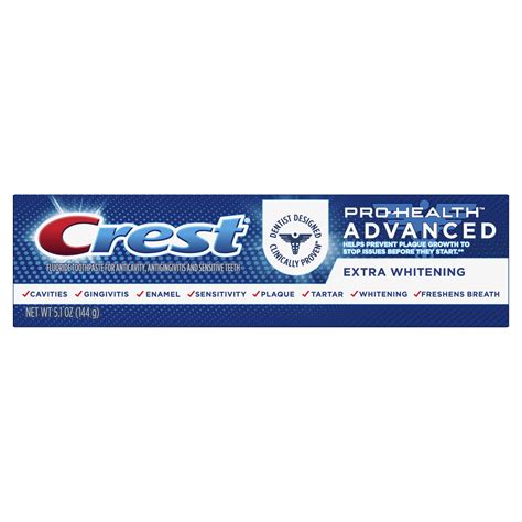 Crest Pro-Health Advanced Extra Whitening Toothpaste, 5.1 oz - Walmart.com