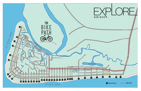 Edisto Bike Path - Bike Path Map and Trails On Edisto Island