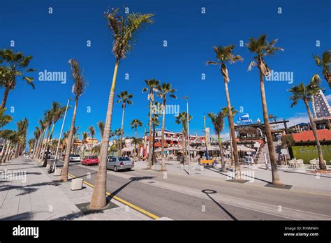 TENERIFE, SPAIN - FEBRUARY 23. Shopping centre in Las Americas on ...