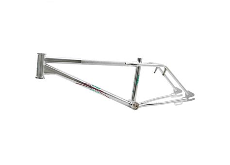 Old School BMX 2024 Skyway Street Beat Frame Kit with Seat - Chrome