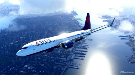 Delta 737 MAX - HD - (BREDOK3D BOEING 737-MAX) for Microsoft Flight ...