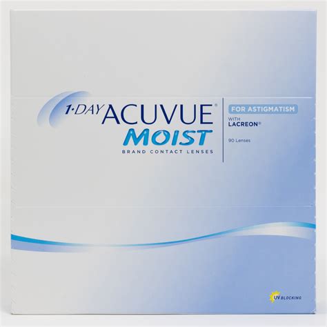 1-Day Moist For Astigmatism (90-pack) | Deliver Contacts