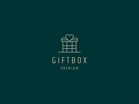 Gift Box Logo Design Graphic by hamberkah46 · Creative Fabrica