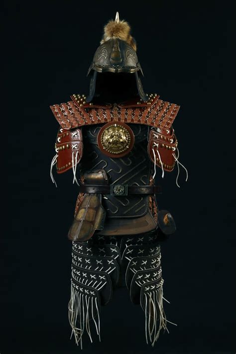 Mongolian Warrior's Armor with Sword - Mongulai.com