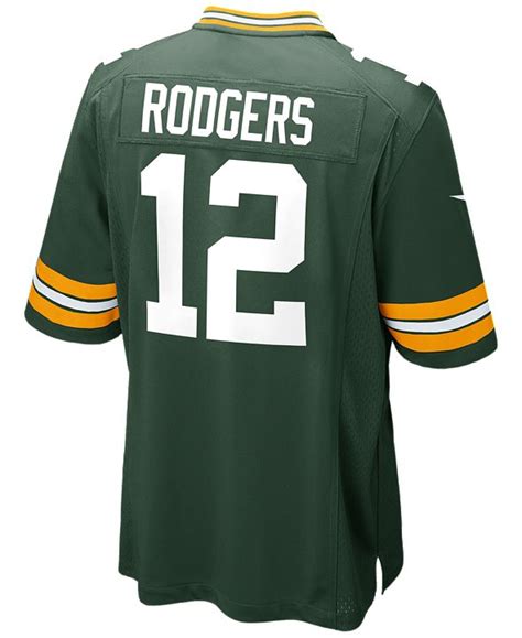 Nike Men's Aaron Rodgers Green Bay Packers Game Jersey & Reviews - Sports Fan Shop By Lids - Men ...