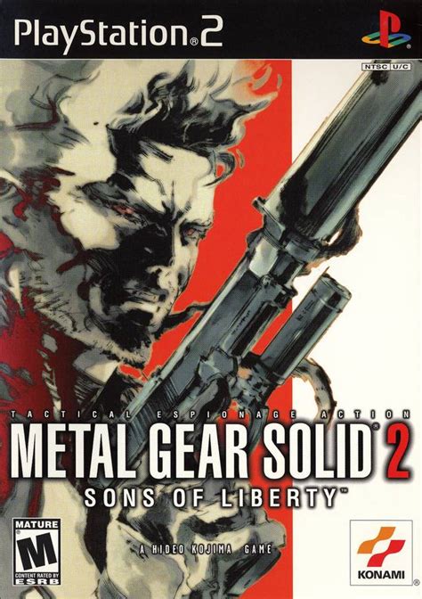 Metal Gear Solid 2 Sons of Liberty Sony Playstation 2 Game