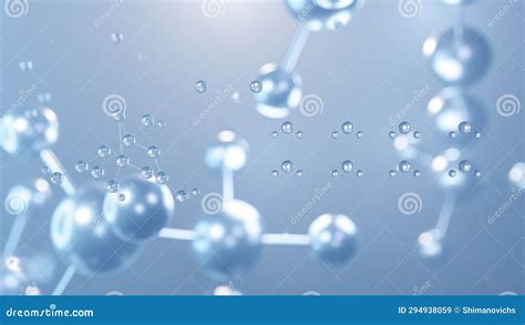 Borax Molecular Structure 3d, Flat Model, Food Additives E285 ...