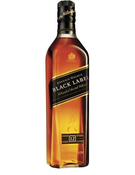 Whisky Johnnie Walker Black Label 1 Litro - - El Bodegón Urdesa