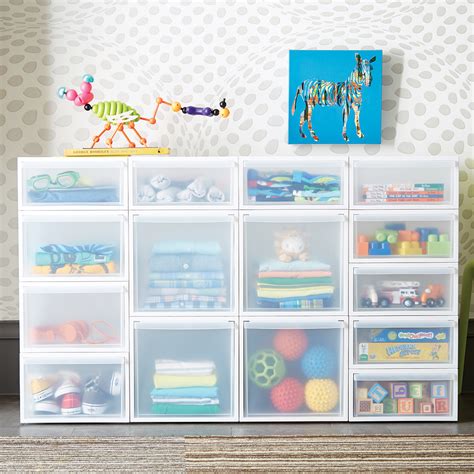 Like-it Clear Stackable Drawers | The Container Store