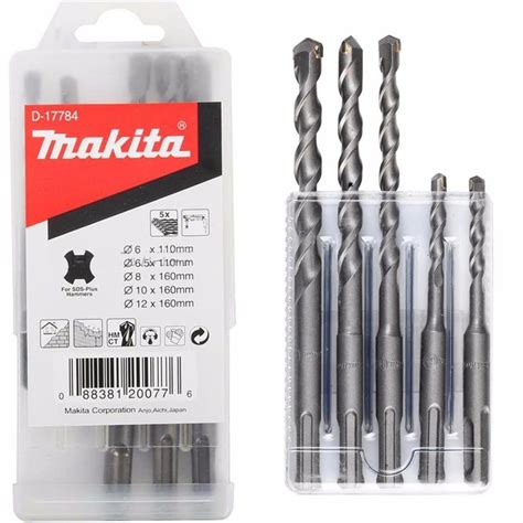 Makita SDS Plus Drill Bit Set [D-17784] – Singapore Online Home DIY Hardware Tools Shop | My ...