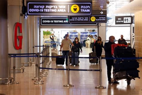 Israel to end mandatory COVID-19 tests for arrivals at Tel Aviv airport ...