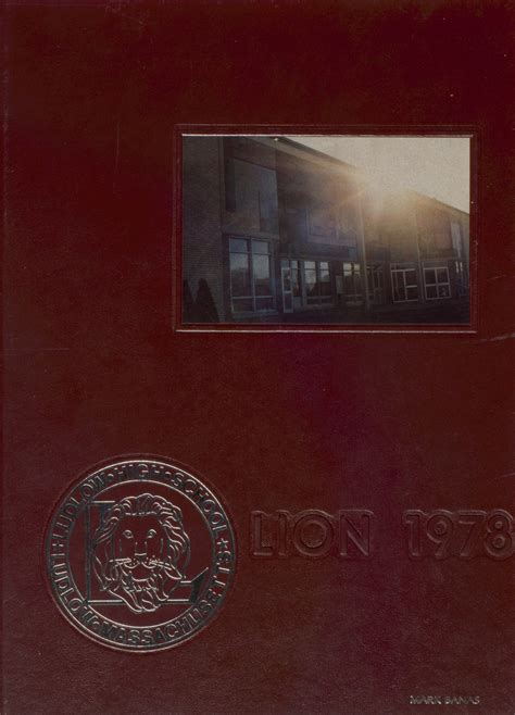 1978 yearbook from Ludlow High School from Ludlow, Massachusetts