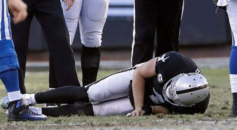 Derek Carr Was Mic’d Up When He Broke His Leg (Video) – BlackSportsOnline