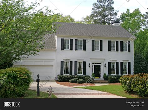 White Siding House Stock Photo & Stock Images | Bigstock