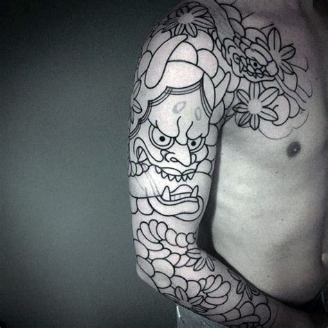 50 Japanese Demon Tattoo Designs For Men - Oni Ink Ideas