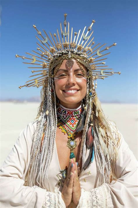 The wildest fashion photos from Burning Man 2022 | Burning man fashion ...