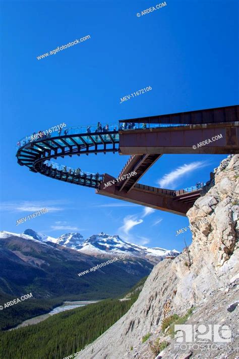 Glacier Skywalk, Stock Photo, Picture And Rights Managed Image. Pic ...